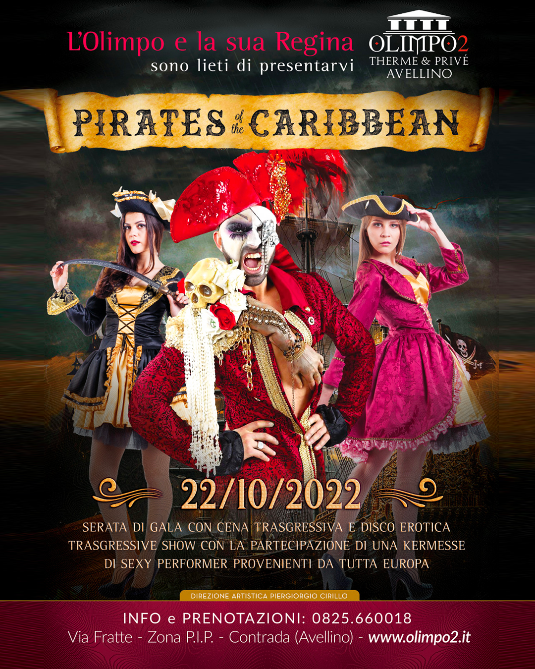 pirates of the caribbean olimpo 2 avellino