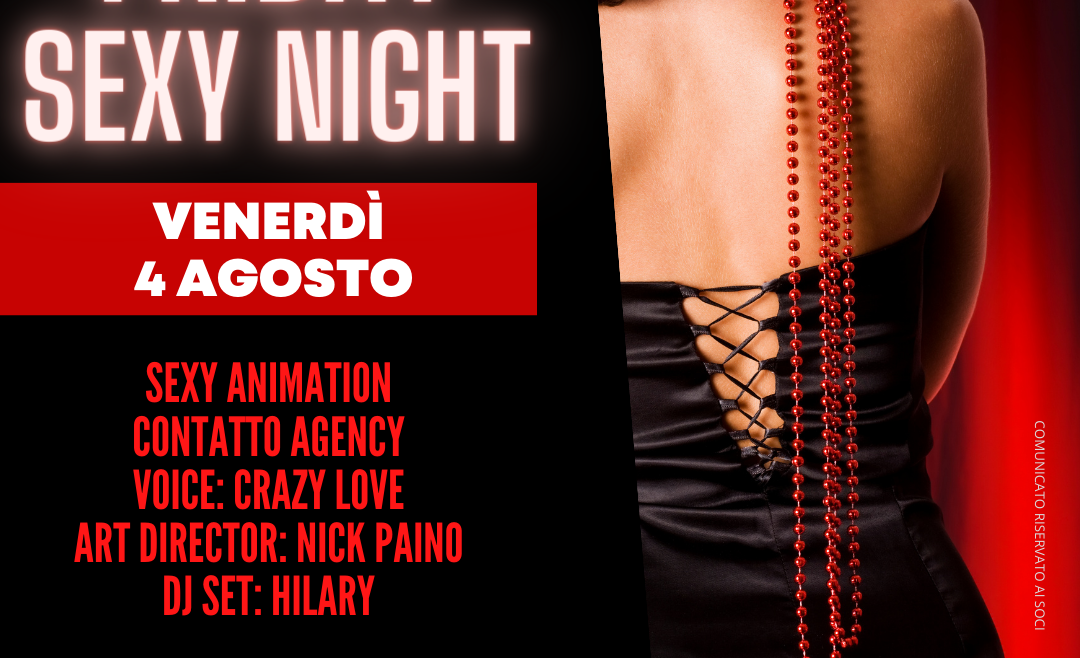 friday sexy night olimpo 2 avellino