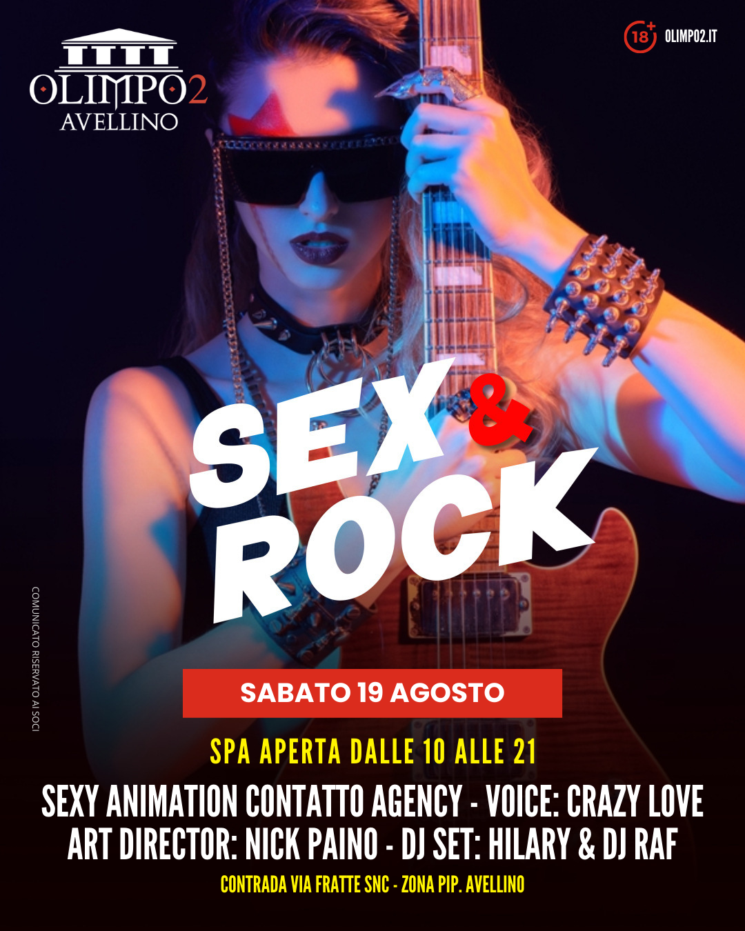 sex & rock party olimpo 2 avellino