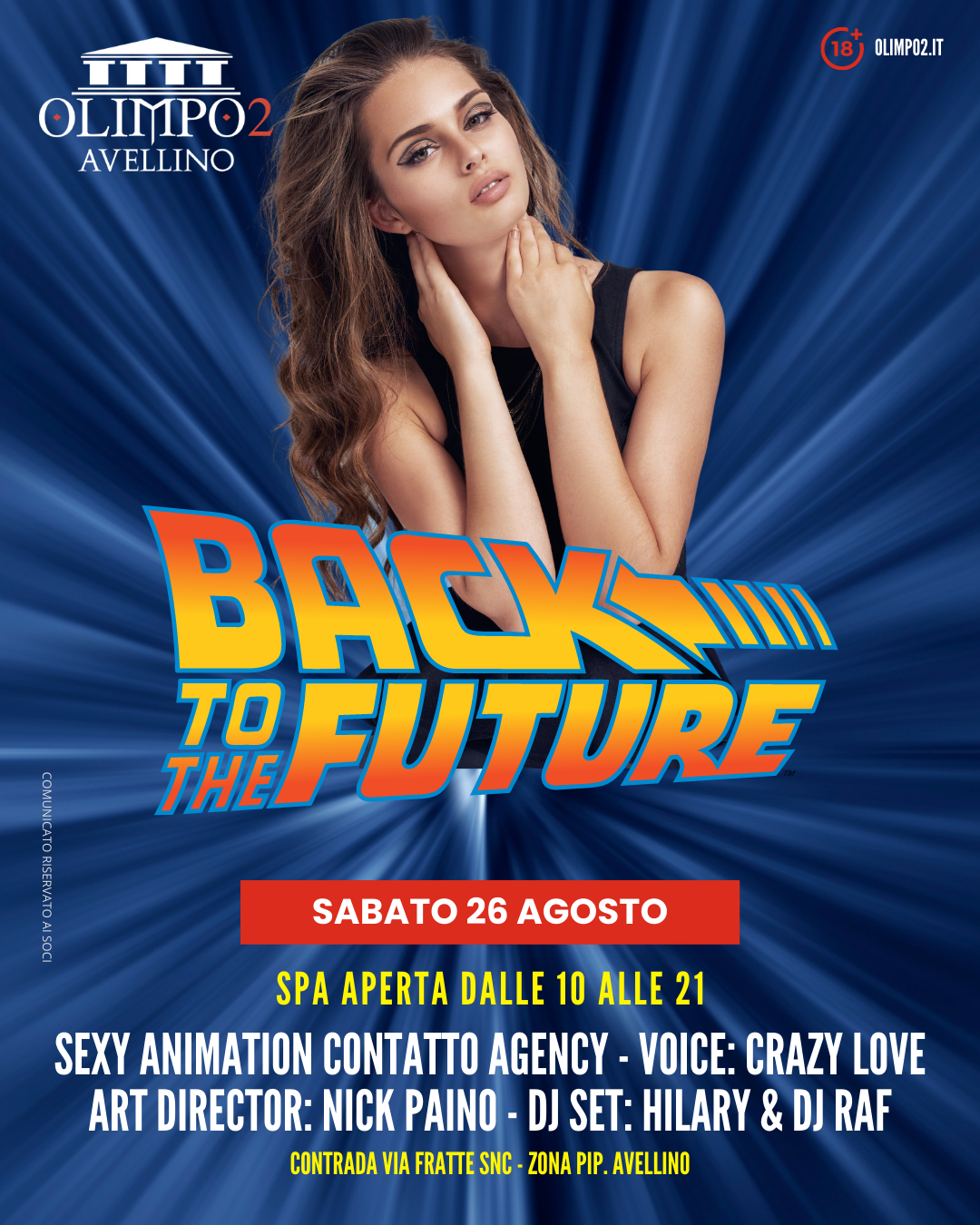 back to the future party olimpo 2 avellino