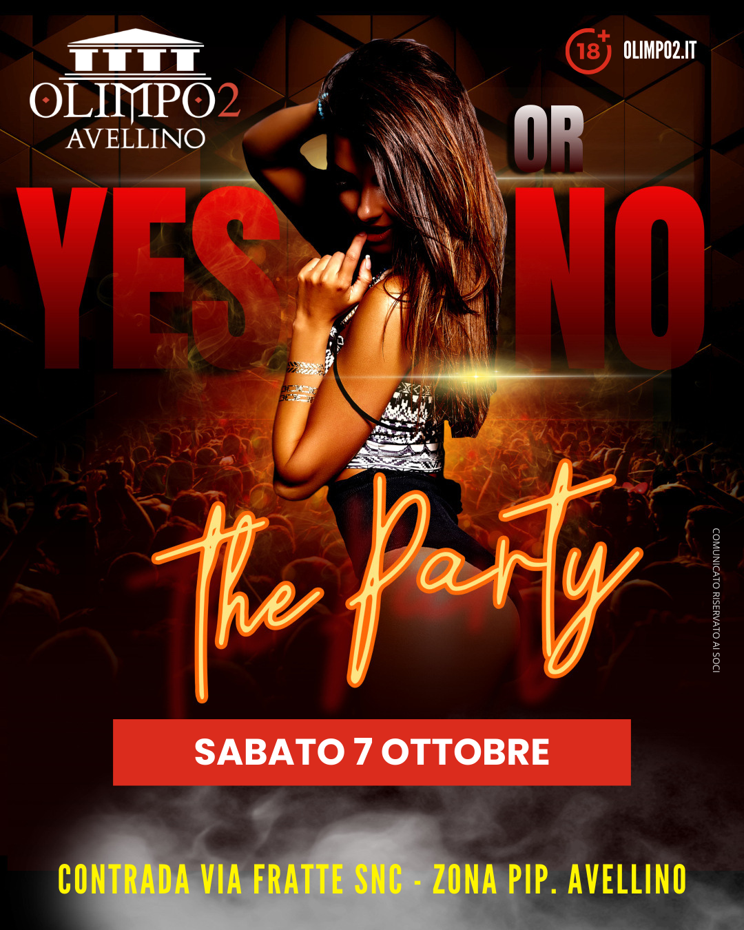 yes or no the party olimpo 2 avellino