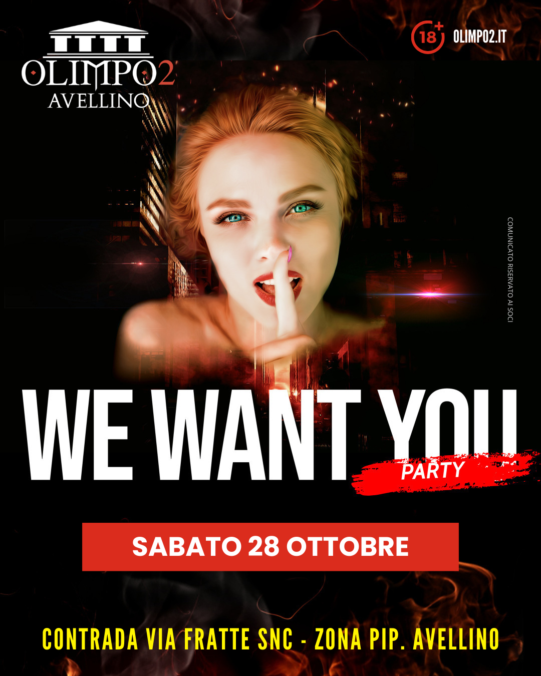 we want you party olimpo 2 avellino