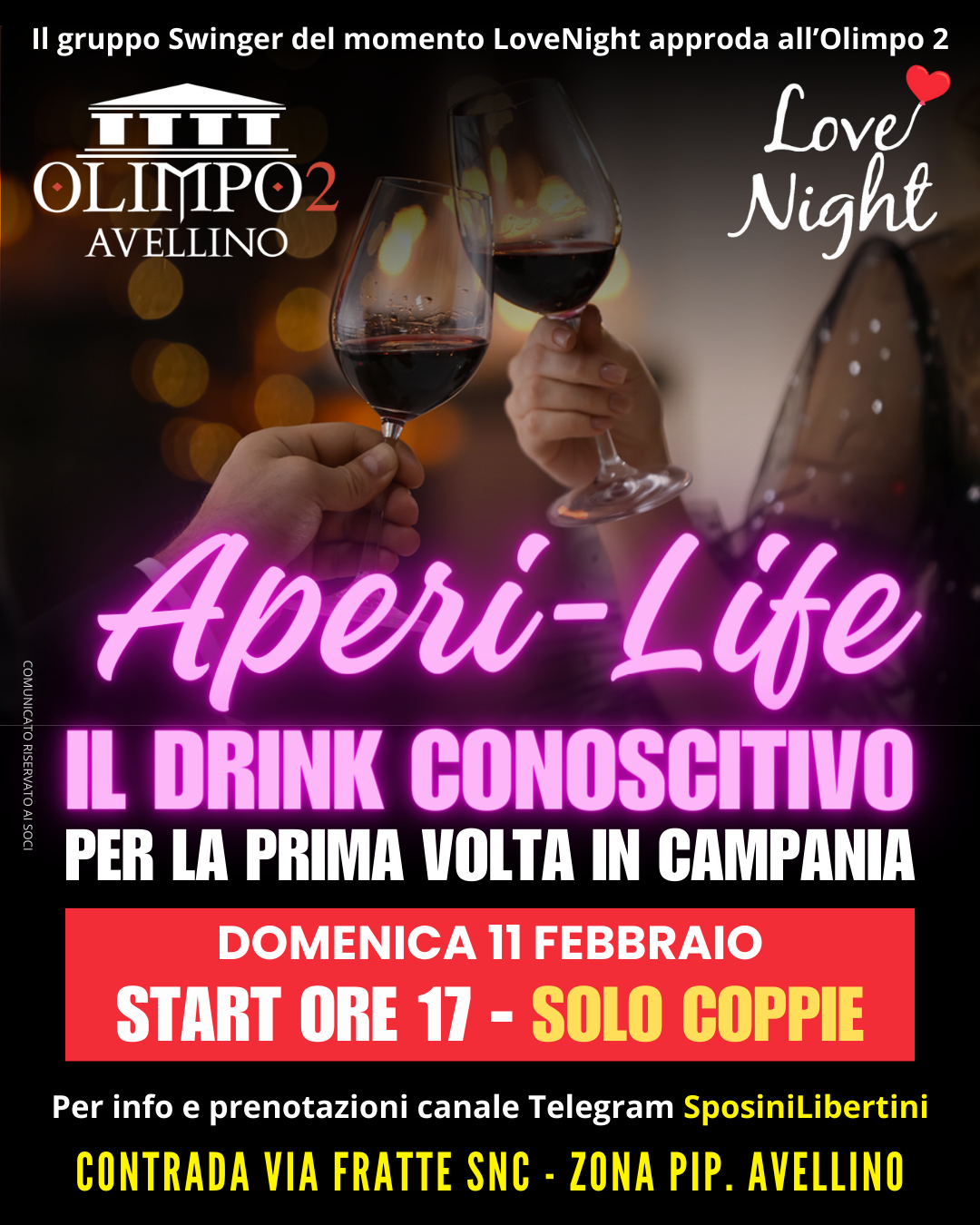 aperi-life love night olimpo 2 avellino