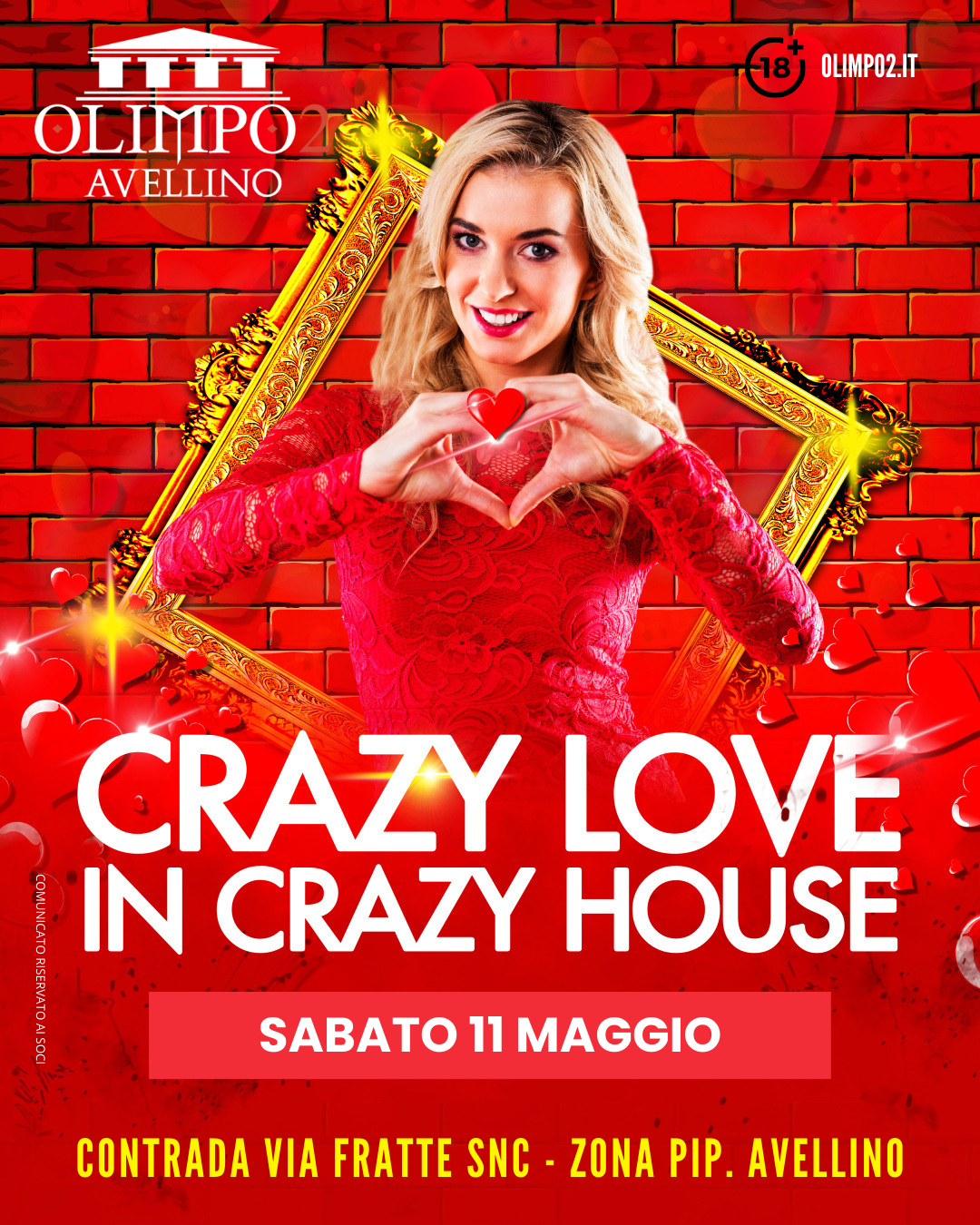 crazy love in crazy house olimpo club roma