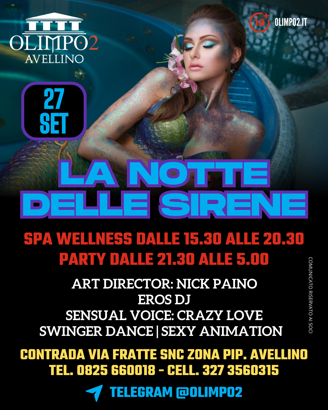 la notte delle sirene olimpo 2 avellino