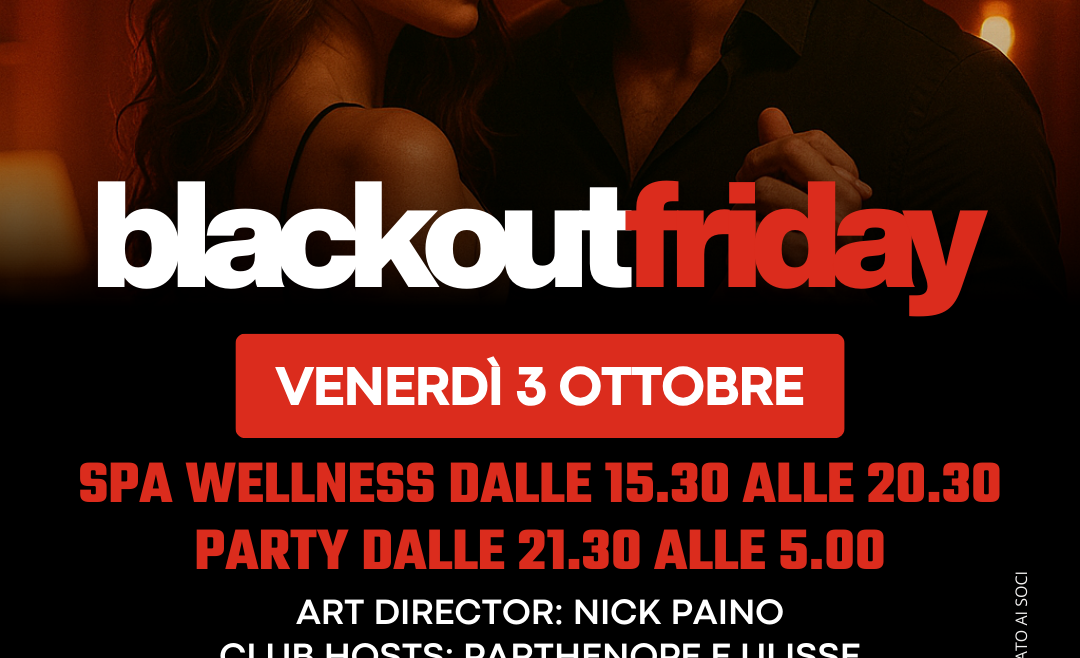 blackout friday olimpo 2 avellino