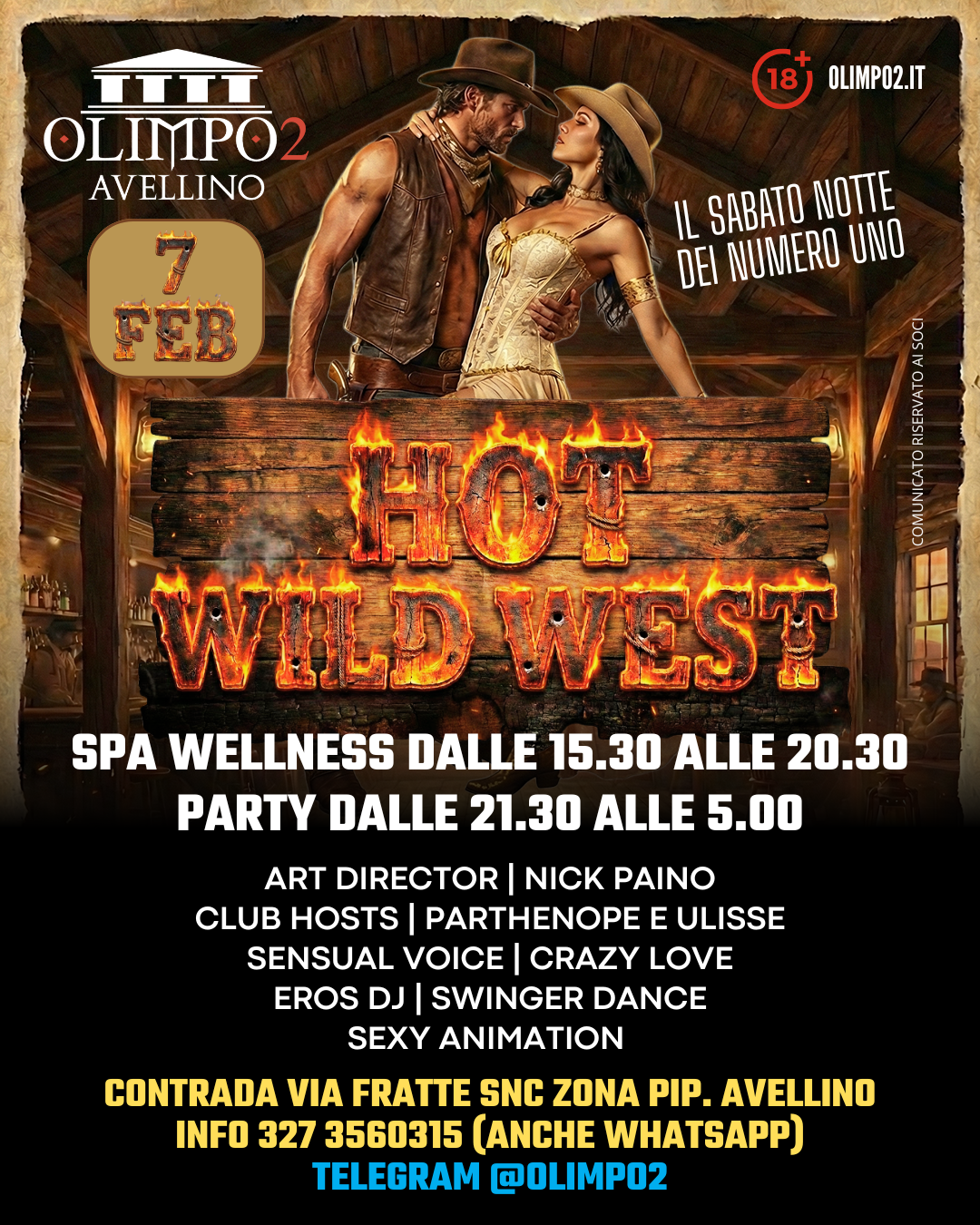 hot wild west olimpo 2 avellino