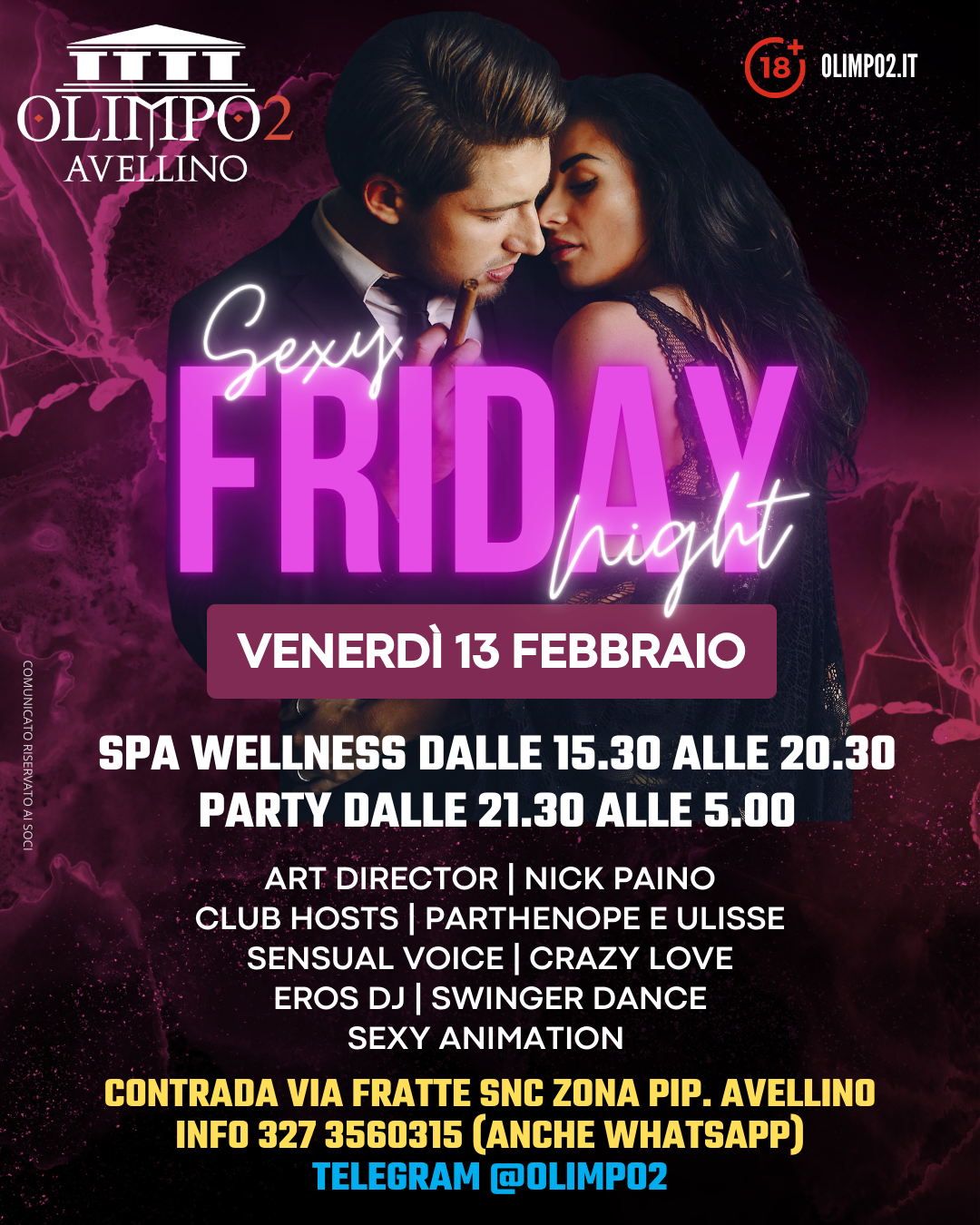 sexy friday night olimpo 2 avellino