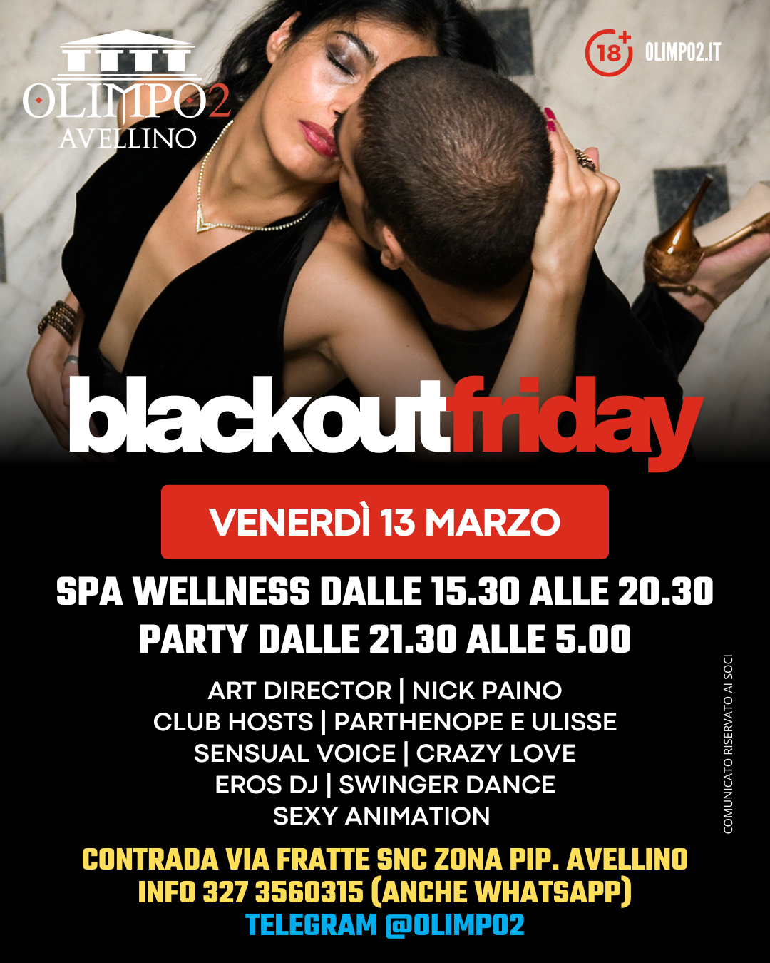 blackout friday olimpo 2 avellino