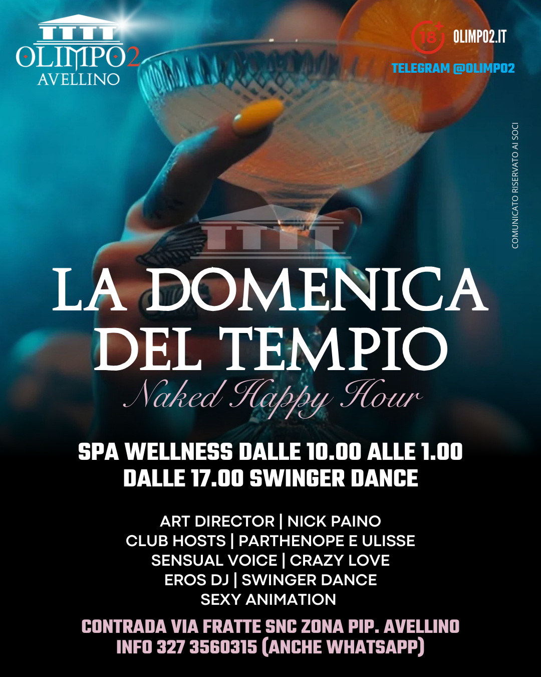 la domenica del tempio olimpo 2 avellino