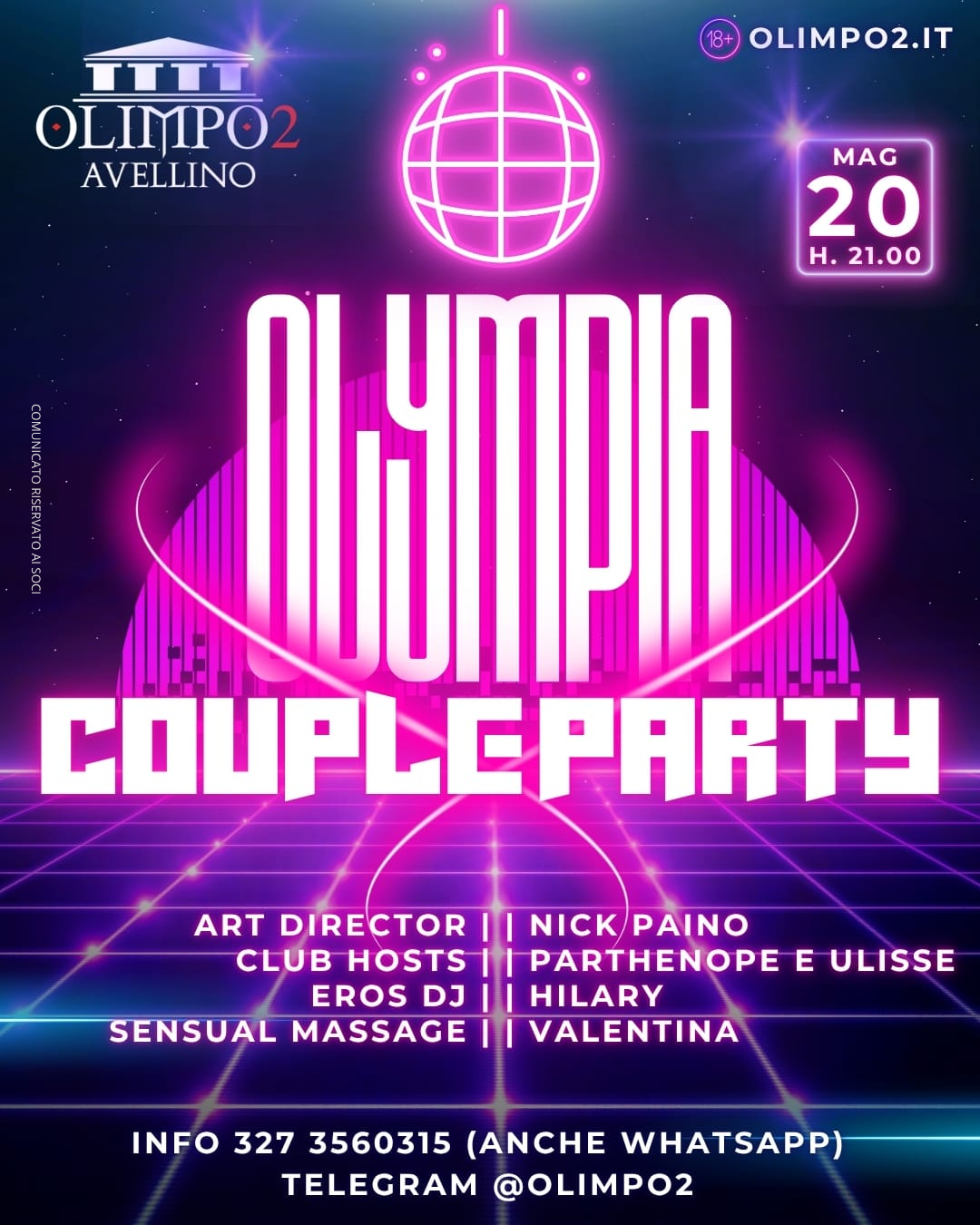 olympia couple party olimpo 2 avellino