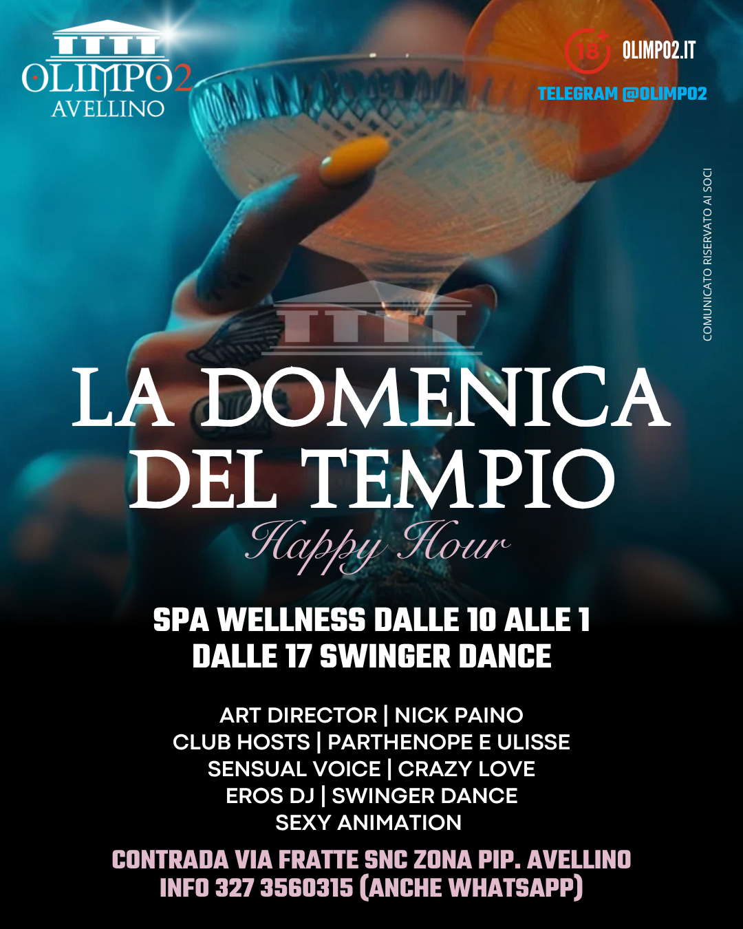 la domenica del tempio olimpo 2 avellino