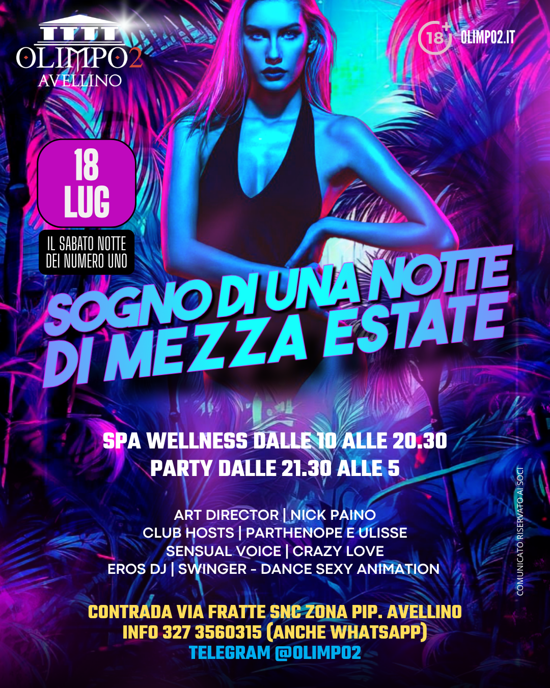 sogno di una notte di mezza estate olimpo 2 avellino