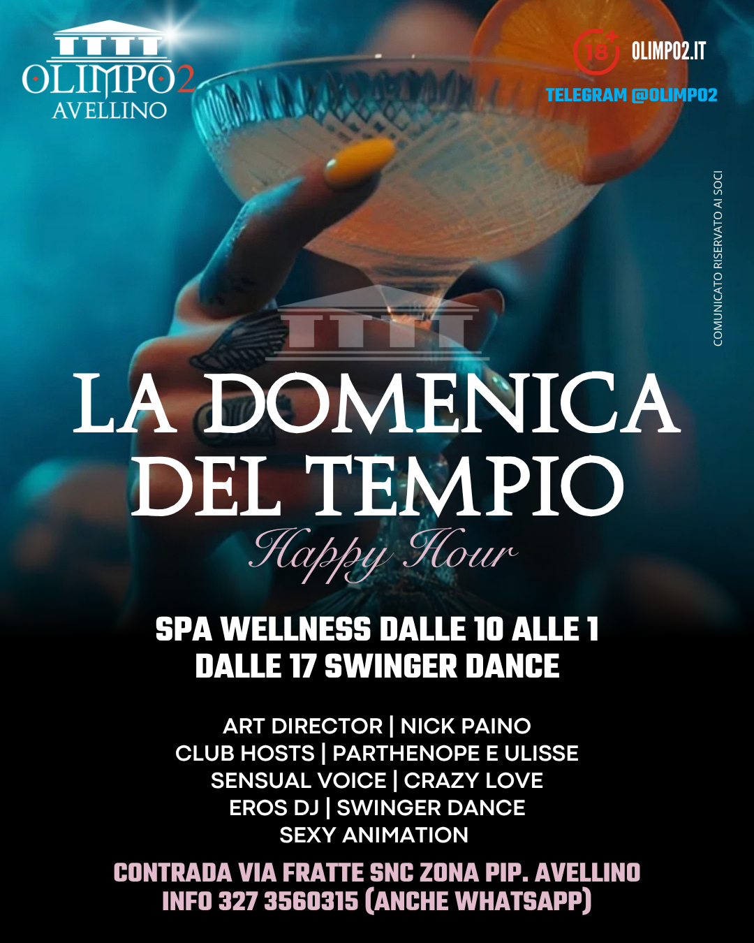la domenica del tempio olimpo 2 avellino