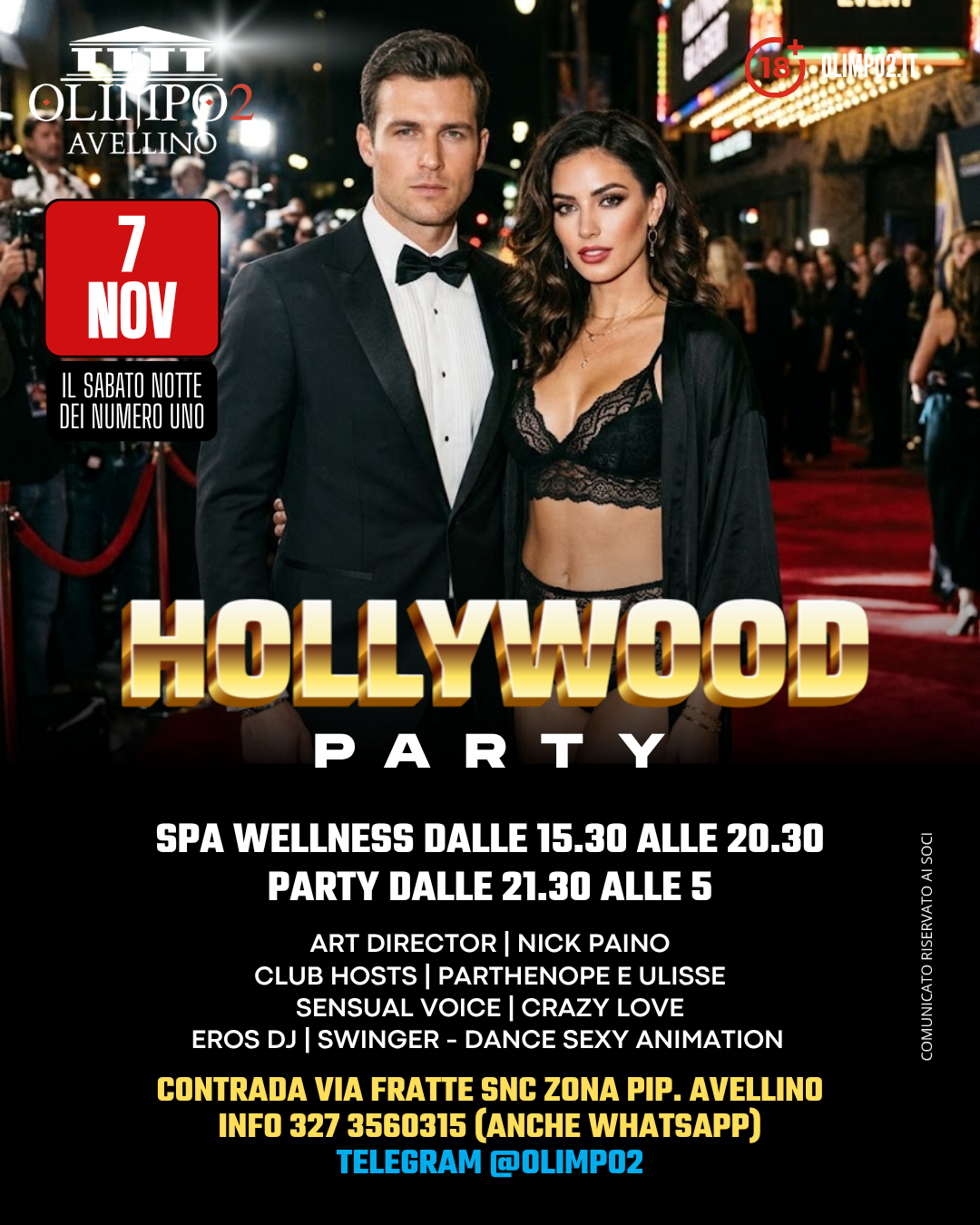 hollywood party olimpo 2 avellino