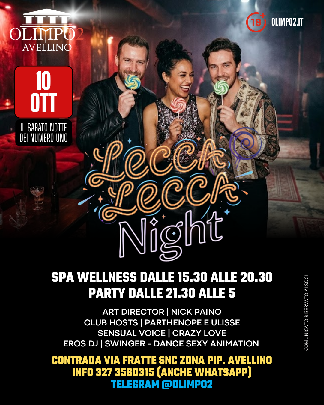 lecca lecca night olimpo 2 avellino