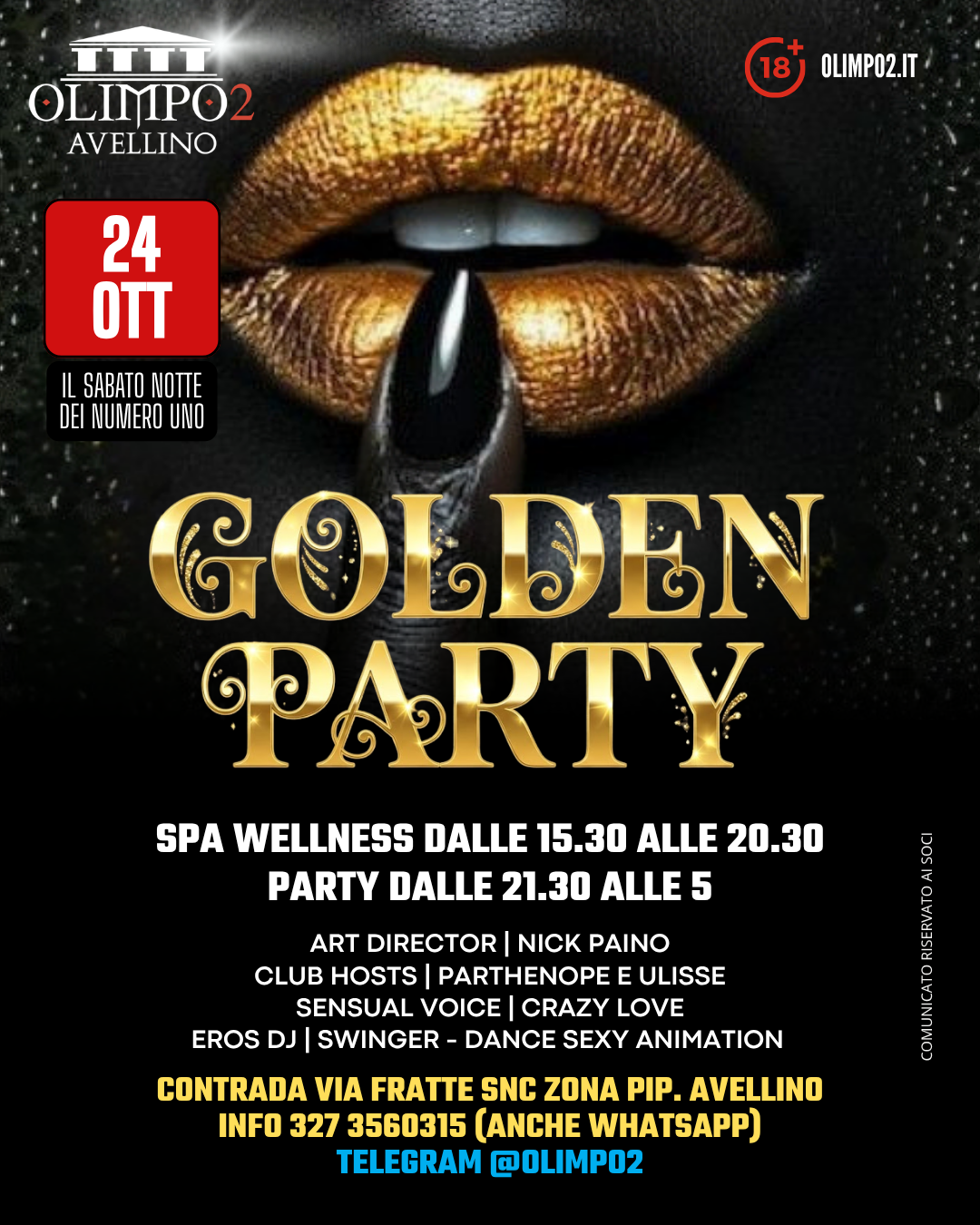 golden party olimpo 2 avellino