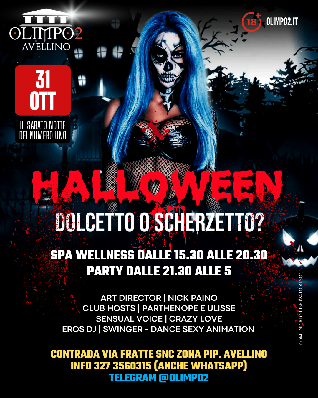 halloween olimpo 2 avellino